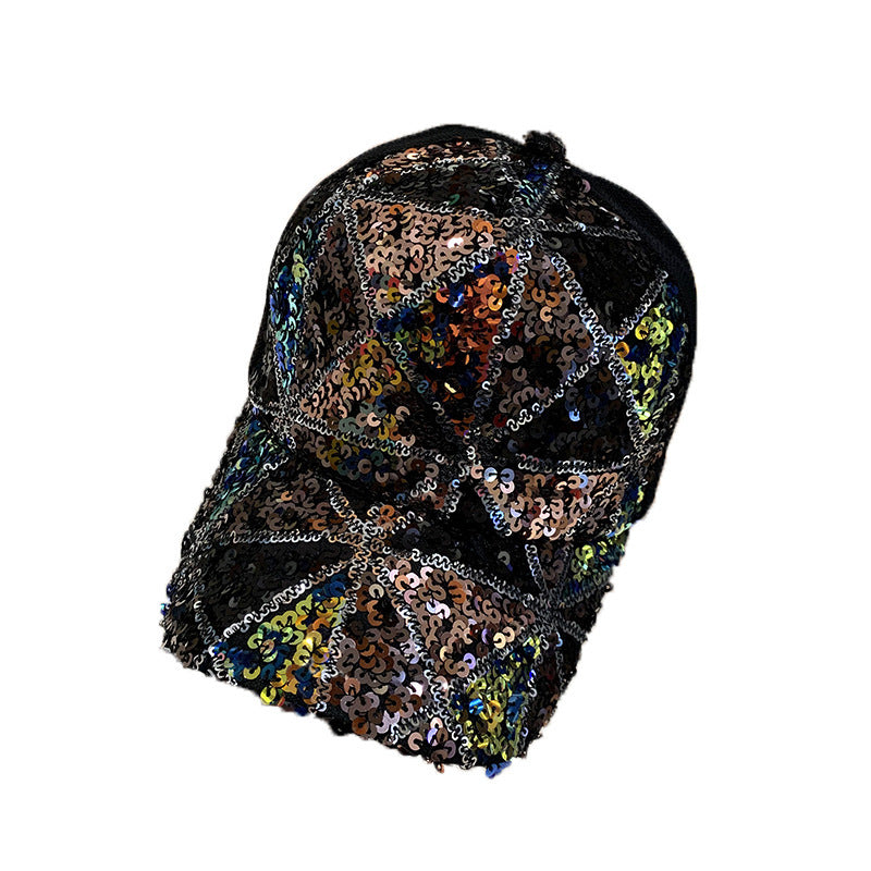 "Sunlit Grace – Luxe Breathable Korean Style Baseball Cap"
