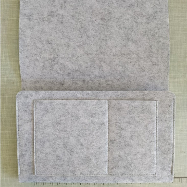 The Luxe Organizer – Felt Bedside Storage Bag with Anti-Slip Design