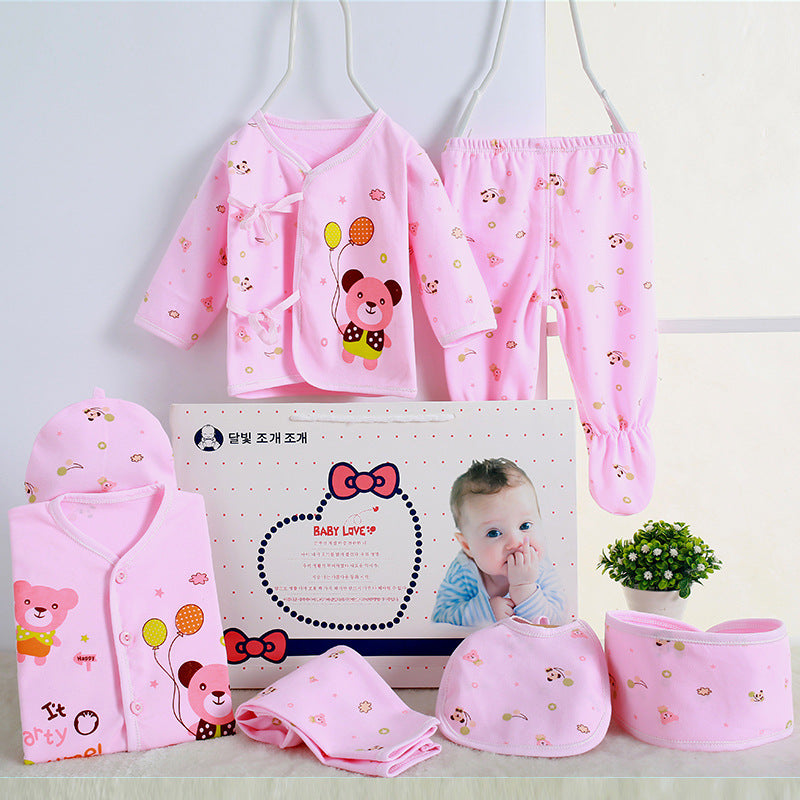 Elegance in Every Thread: Premium Cotton Newborn Gift Set