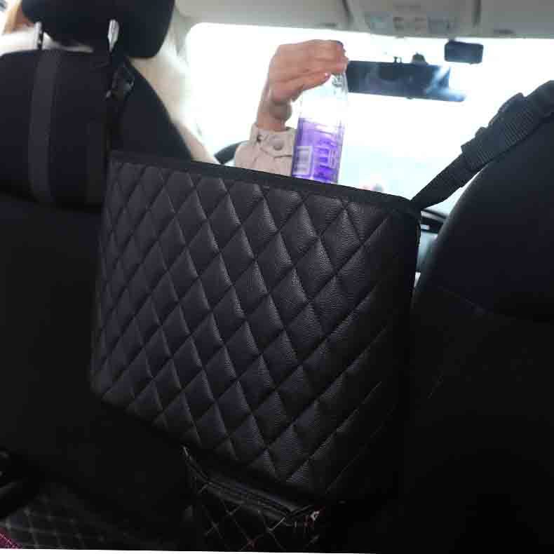The Luxe Drive – Premium Car Seat Handbag & Storage Organizer