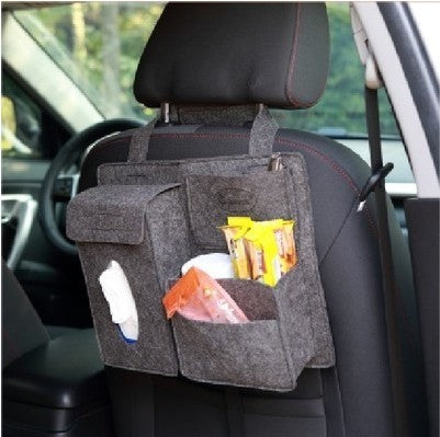 The Luxe Organizer – Felt Bedside Storage Bag with Anti-Slip Design