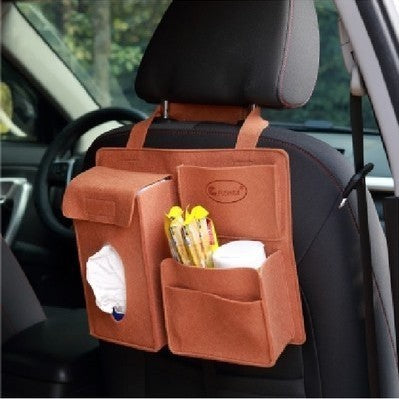 The Luxe Organizer – Felt Bedside Storage Bag with Anti-Slip Design