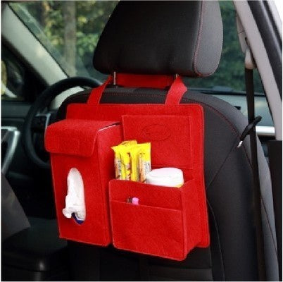 The Luxe Organizer – Felt Bedside Storage Bag with Anti-Slip Design