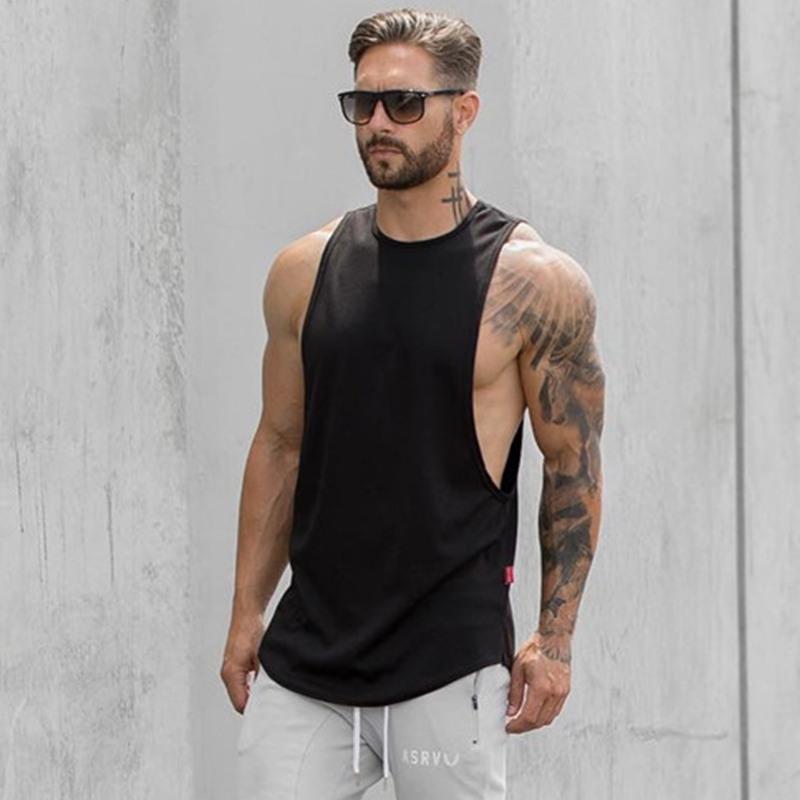 "EliteForm: Luxury Gym Tank Top for Strength & Style