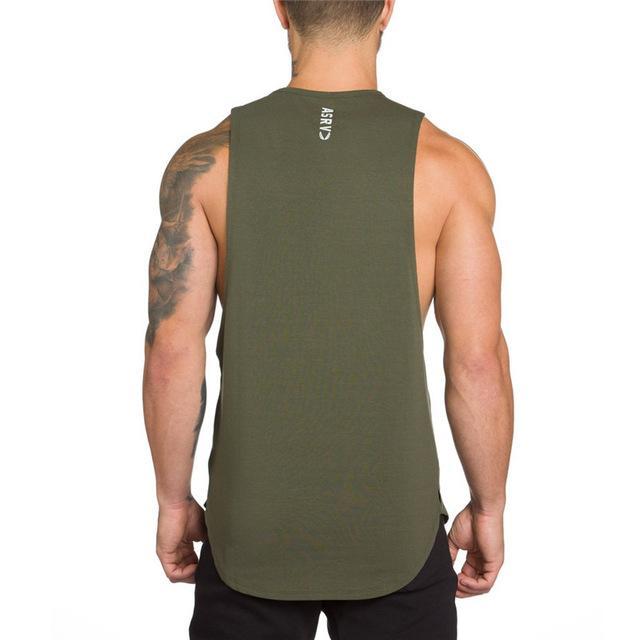 "EliteForm: Luxury Gym Tank Top for Strength & Style
