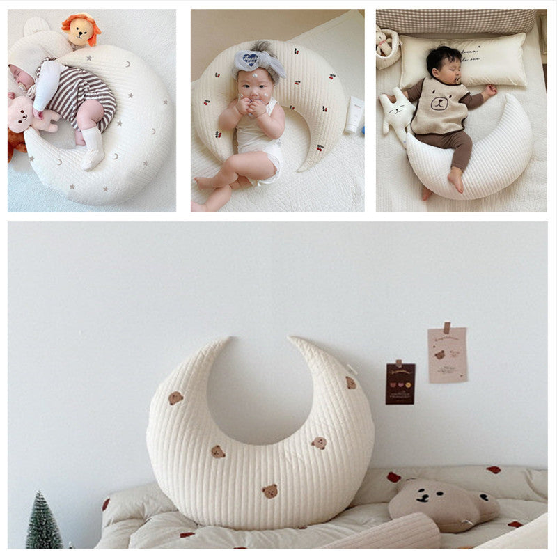 "LuxeRest™ Infant Support Cushion – U-Shape Pillow for Nursing & Sleep