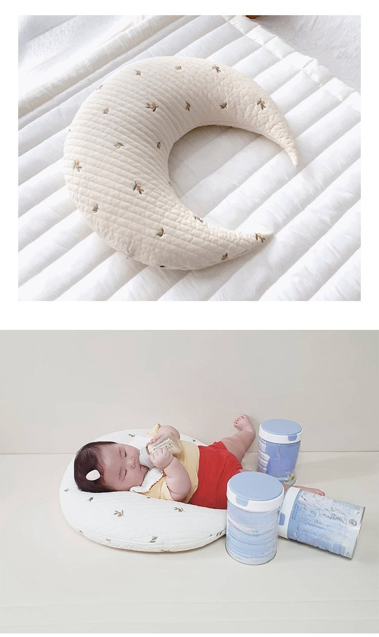 "LuxeRest™ Infant Support Cushion – U-Shape Pillow for Nursing & Sleep