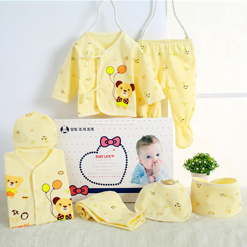 Elegance in Every Thread: Premium Cotton Newborn Gift Set