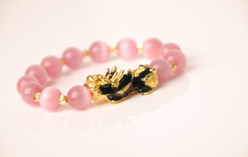 "Golden Guardian – Gold Plated PiXiu Power Bracelet"