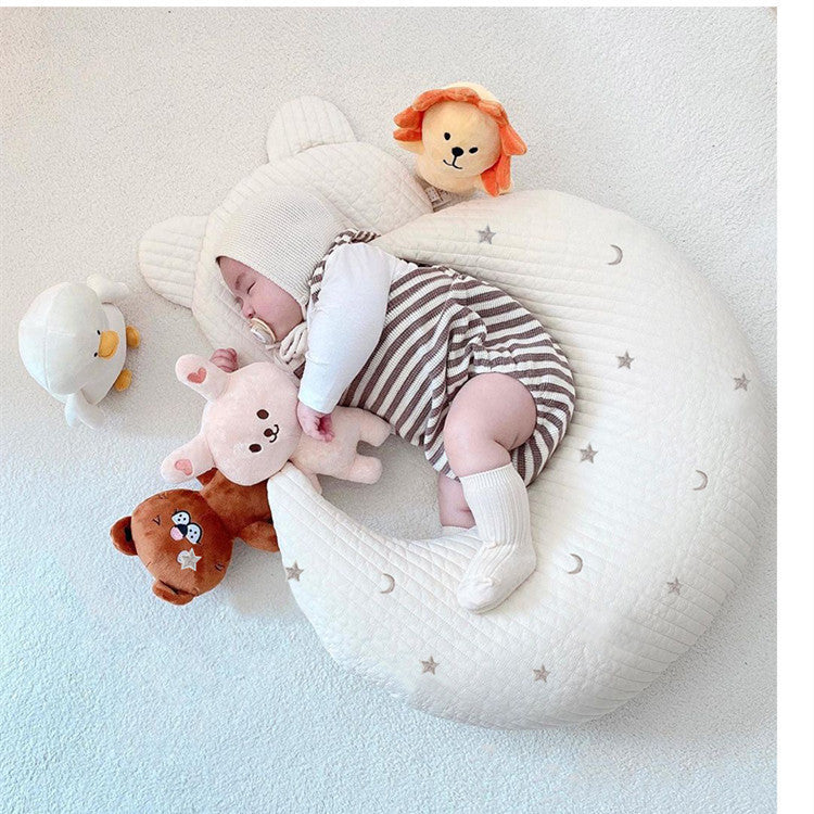 "LuxeRest™ Infant Support Cushion – U-Shape Pillow for Nursing & Sleep
