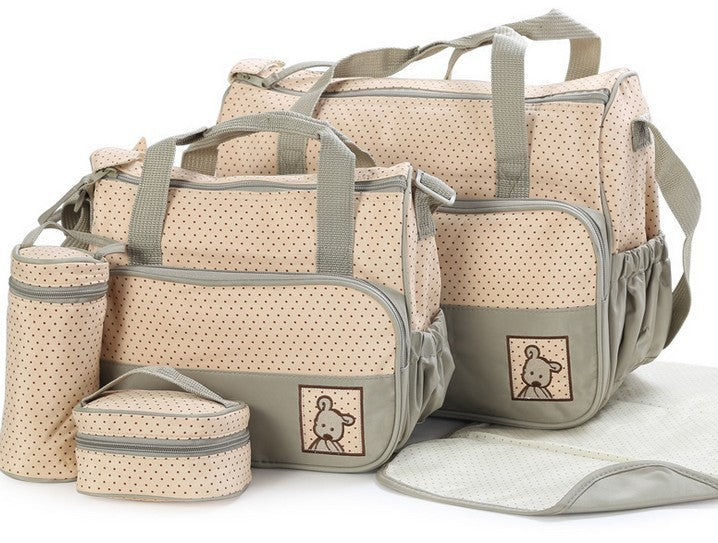 Huayaobu Signature Tote: Luxe Large-Capacity Bag for Mom & Baby