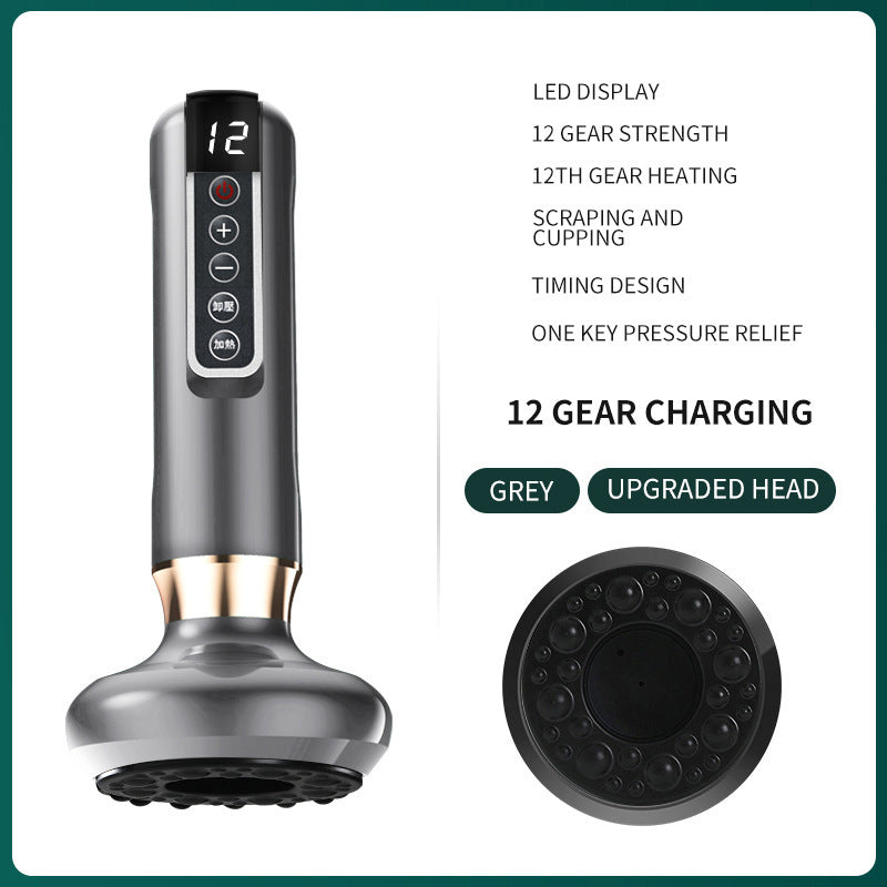 The Luxe Renew – Electric Gua Sha Massager for Home Wellness