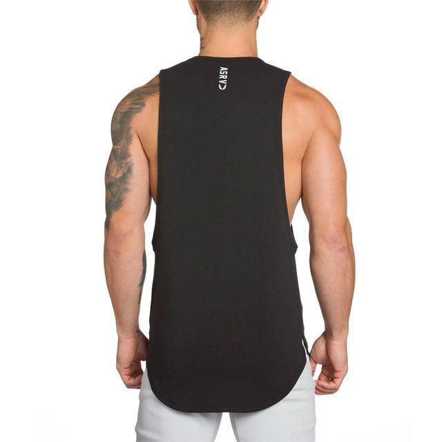 "EliteForm: Luxury Gym Tank Top for Strength & Style