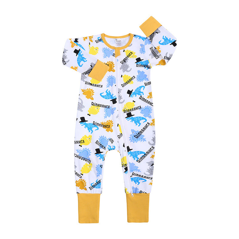 Luxury Cotton Baby Romper – Unisex, Long Sleeve