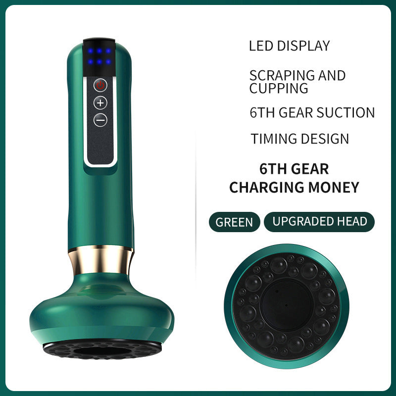 The Luxe Renew – Electric Gua Sha Massager for Home Wellness