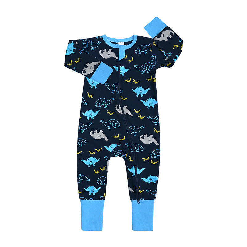 Luxury Cotton Baby Romper – Unisex, Long Sleeve