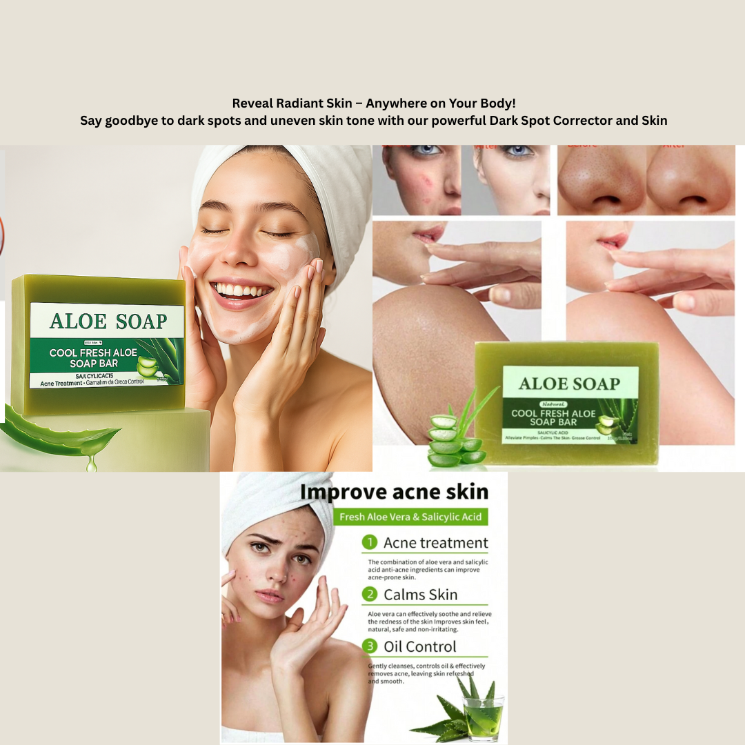 Aloe Vera Cleansing Essential Oil Moisturizing Handmade Soap