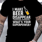 "BrewMaster Luxe™ – Statement Tee for the Bold & Witty"