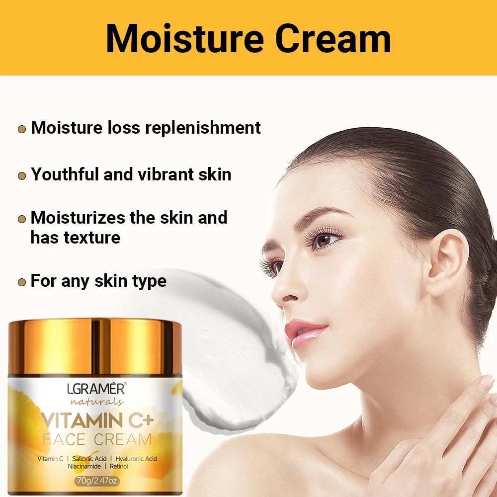 Radiance Revival – Luxe Vitamin C & Retinol Face Cream