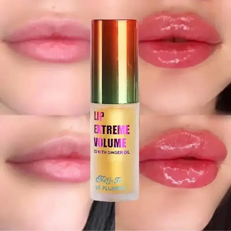 Radiance Boost – Ginger & Mint Volumizing Lip Plumper Serum