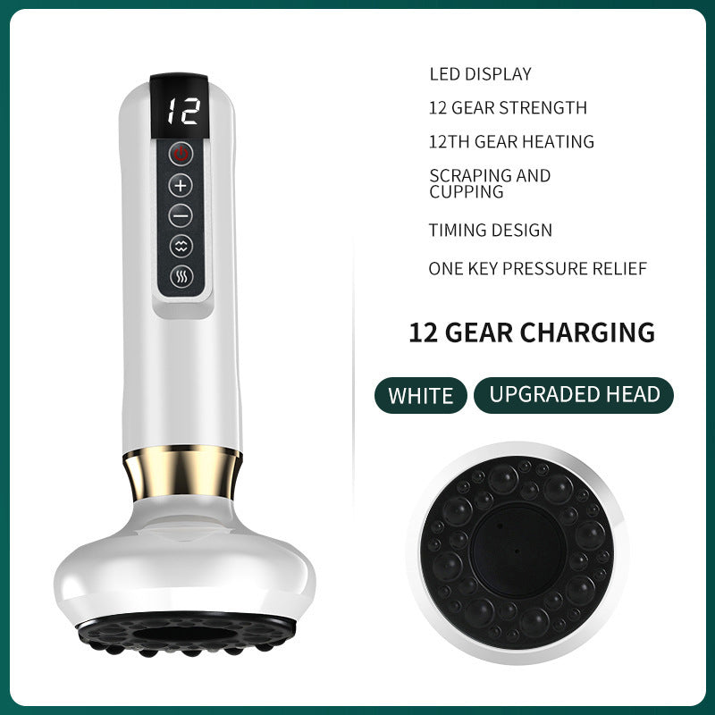 The Luxe Renew – Electric Gua Sha Massager for Home Wellness