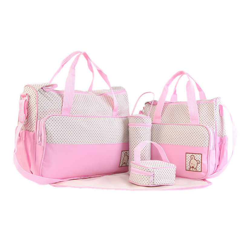 Huayaobu Signature Tote: Luxe Large-Capacity Bag for Mom & Baby