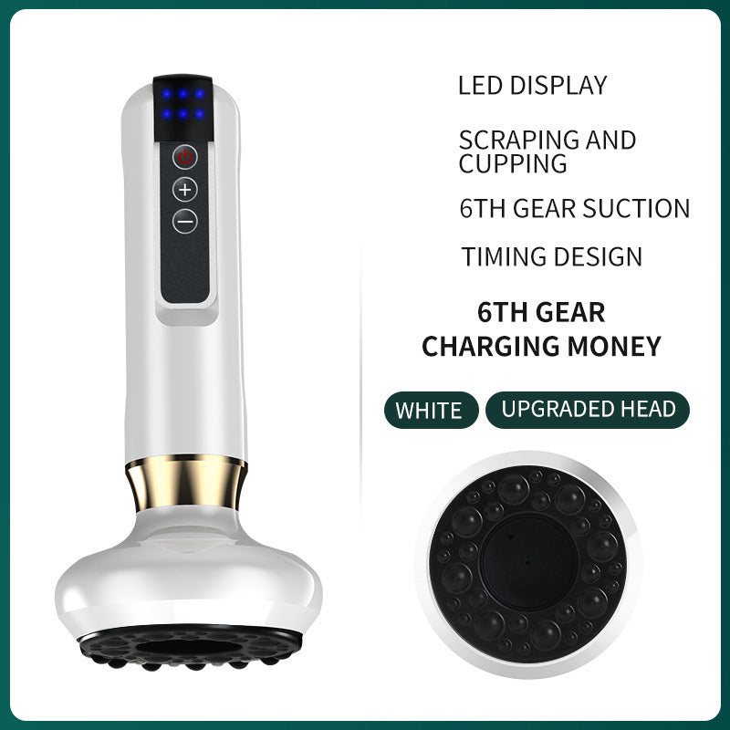 The Luxe Renew – Electric Gua Sha Massager for Home Wellness