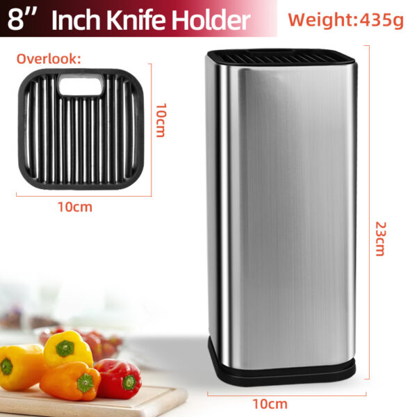 Drainable Knife Chopping Board Holder Size Chopper Holder - Image 4