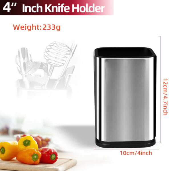 Drainable Knife Chopping Board Holder Size Chopper Holder - Image 5